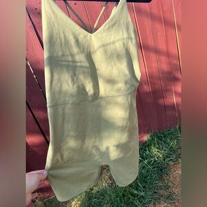 Target Olive Green Athletic Unitard Shorts